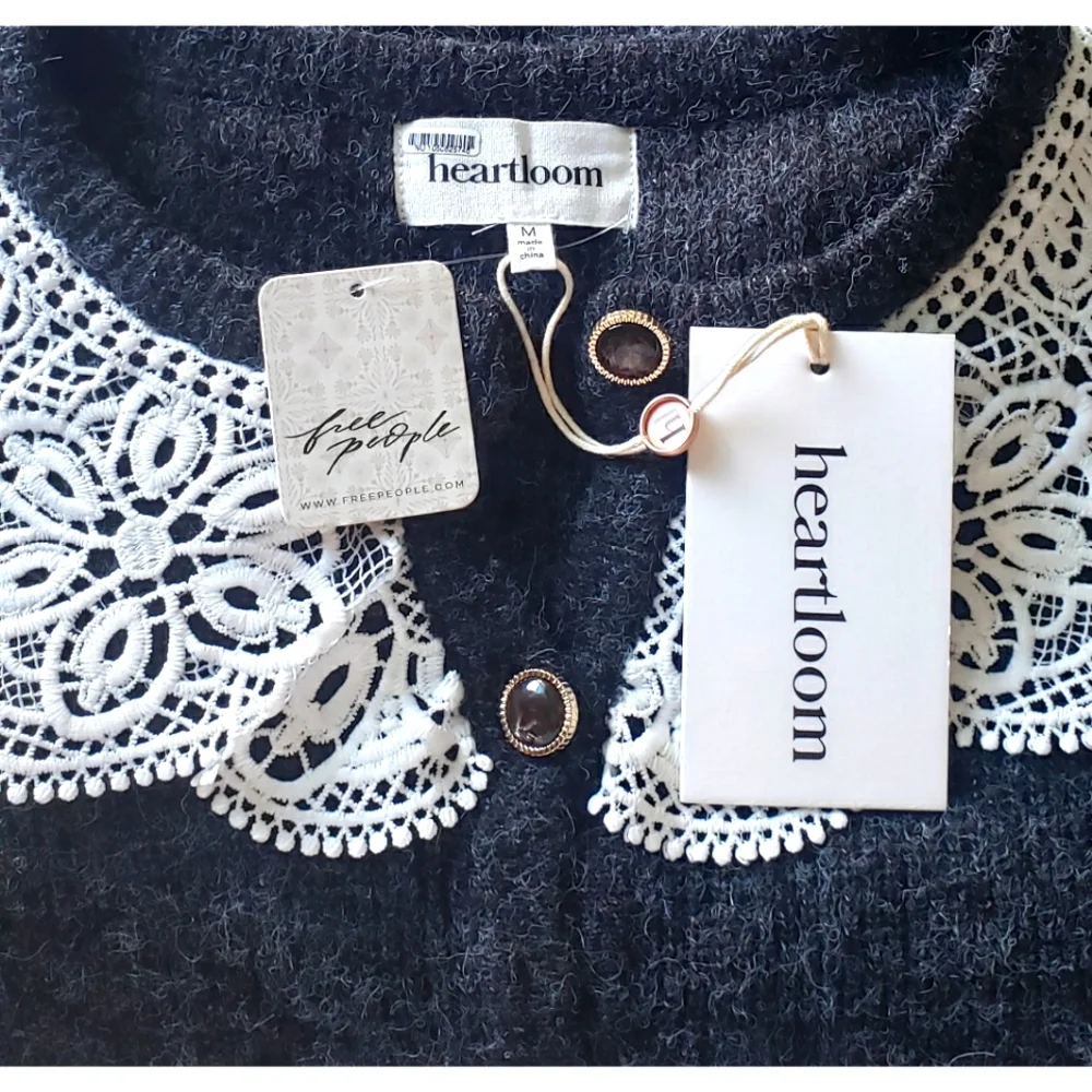 NWOT Anthropologie Heartloom Amina Cardigan - Picture 9 of 11